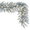 Vickerman 9'x14" Silver Garland DL LED 100WmWt - K166915LED